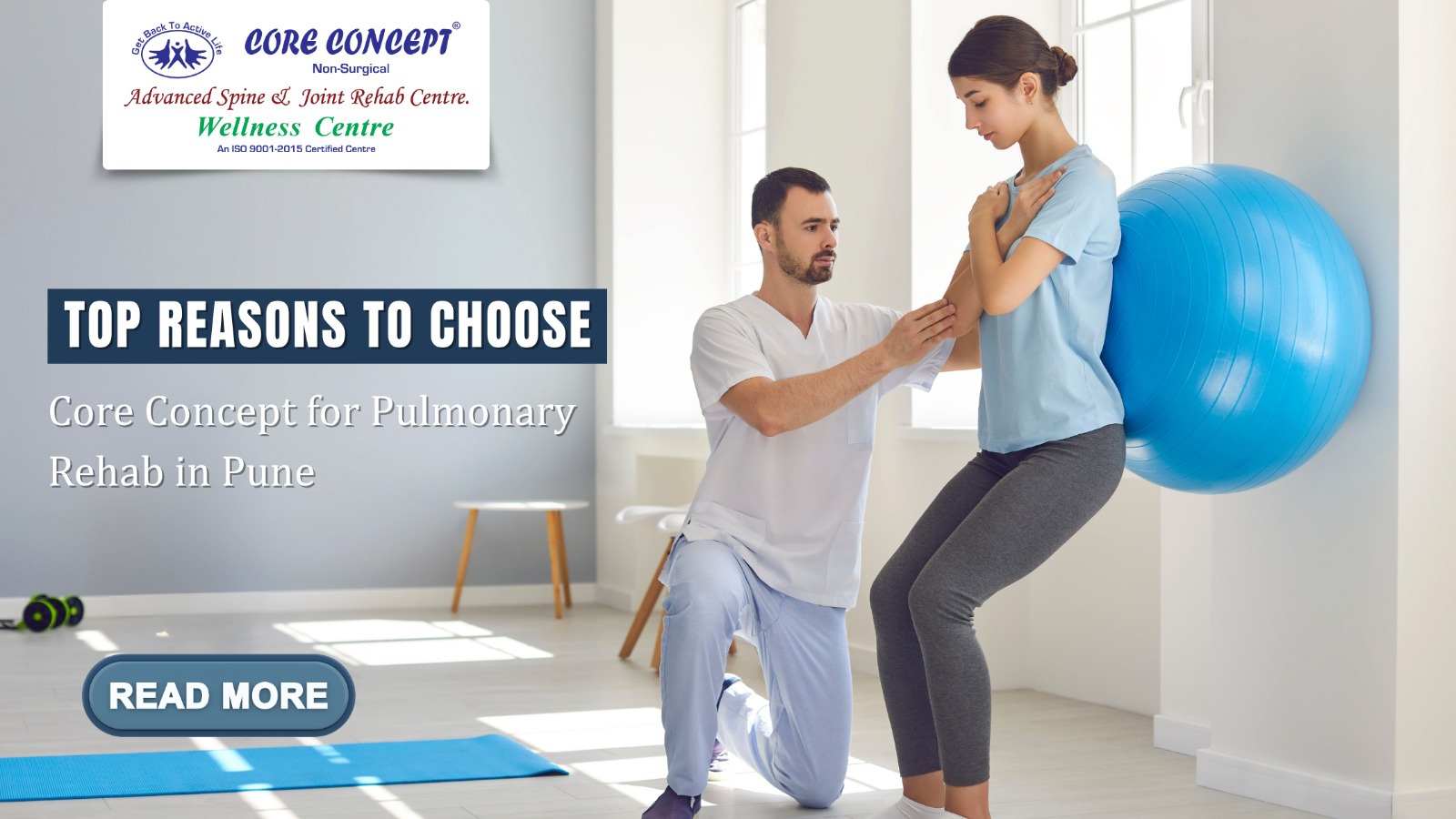 Top Reasons to Choose Core Concept for Pulmonary Rehab in Pune