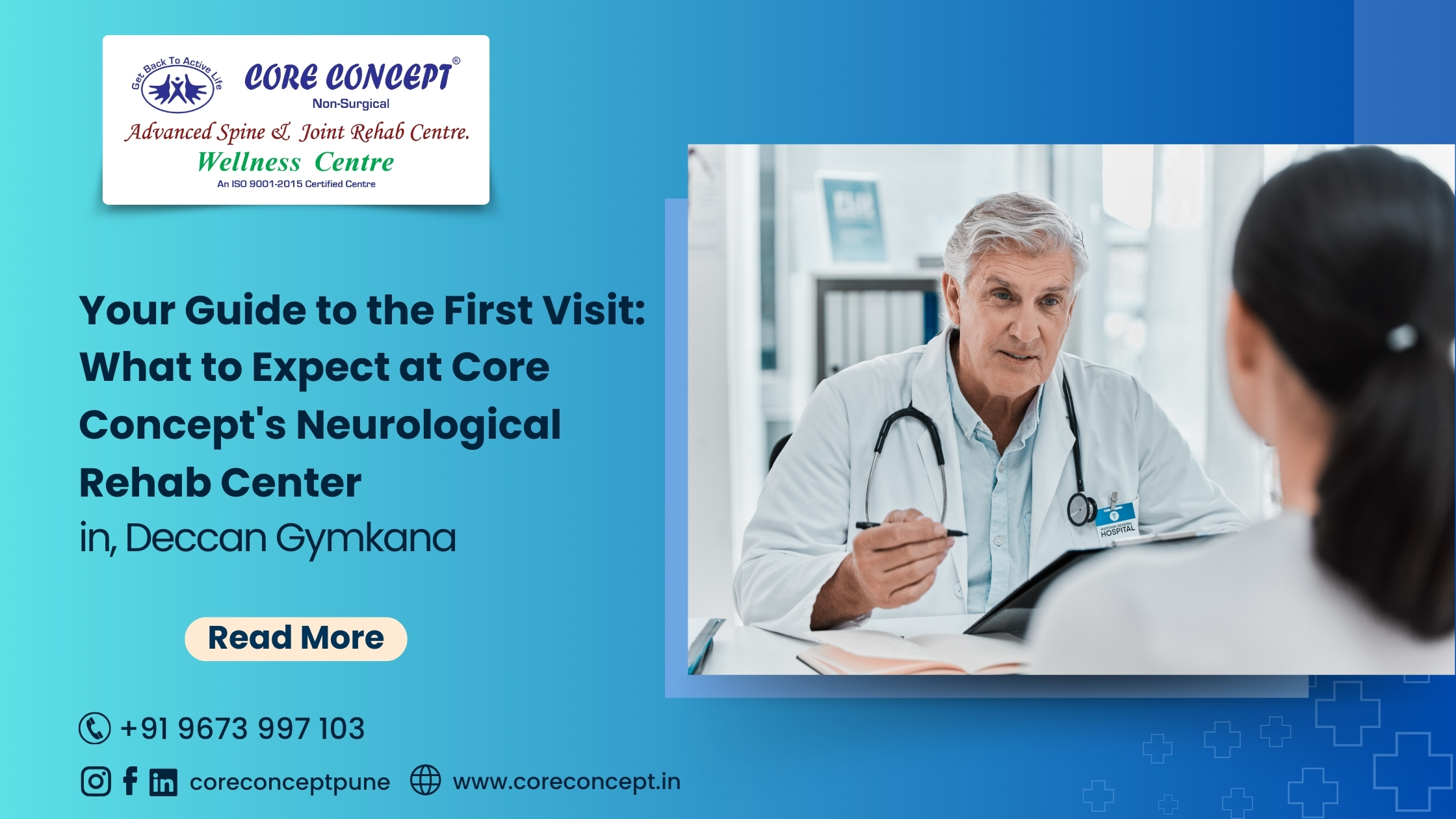 Your Guide to the First Visit: What to Expect at Core Concept's Neurological Rehab Center in Deccan Gymkhana