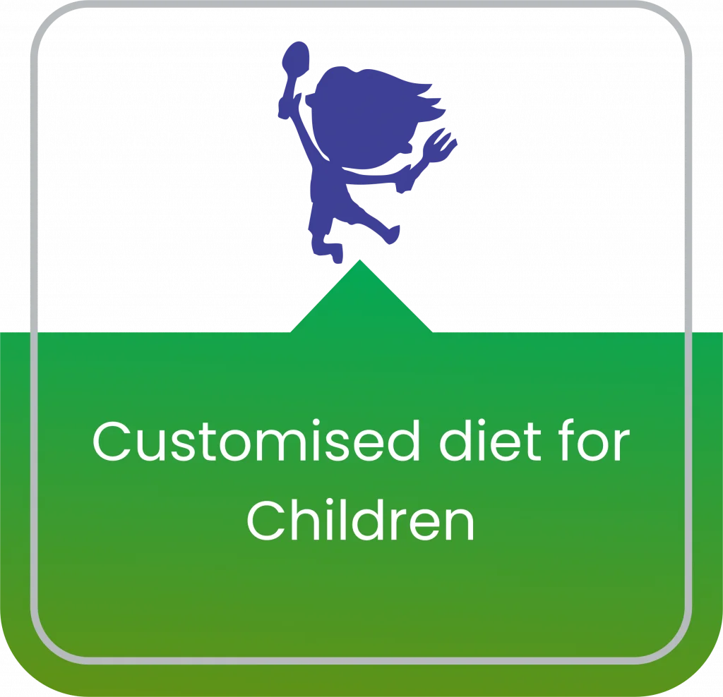 Customized diet for Children at Core Concept